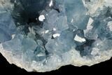 Sky Blue Celestine (Celestite) Geode ( Lbs) - Madagascar #156515-3